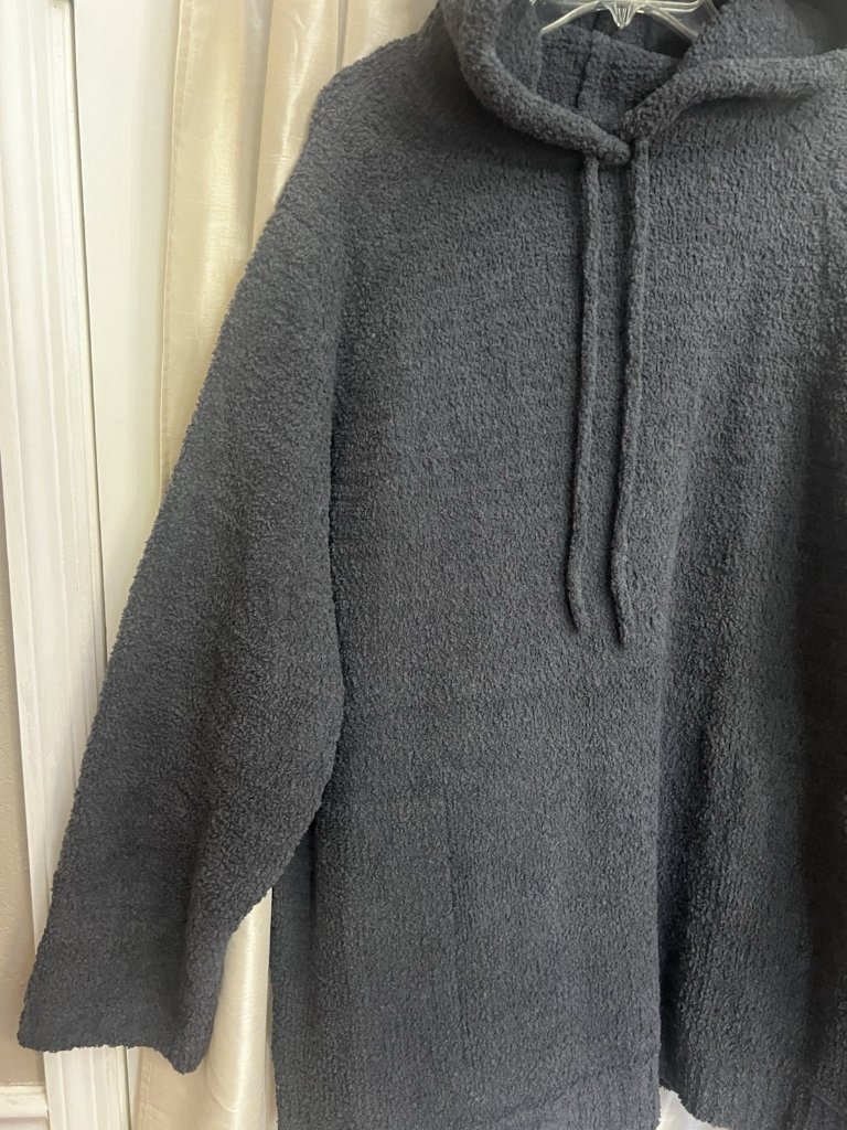 Sunday Citizen Unisex Grey Microfiber Snug Blanket Hoodie One Size Nwt. V — image 2 of 7